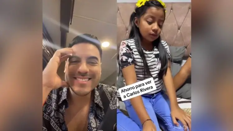 Carlos Rivera reaccionó al video en sus redes sociales. (Foto: Captura de video)