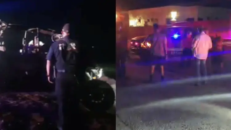 La oscuridad de la playa fue uno de los retos del rescate. (Foto: Blanca Ruelas/EXPRESO)