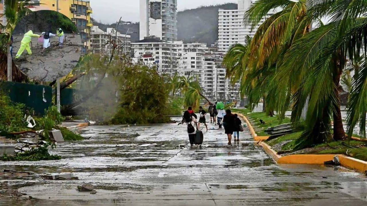 Se han localizado a 263 personas extranjeras en Acapulco tras huracán Otis