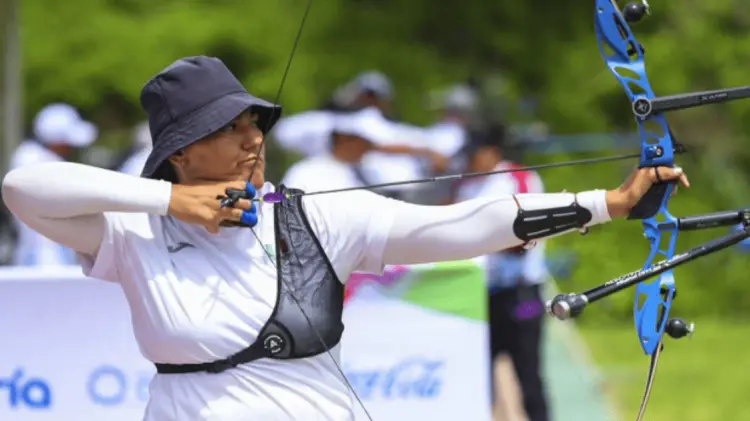 Alejandra Valencia va por la final Individual en Santiago 2023. (Foto: Cortesía)