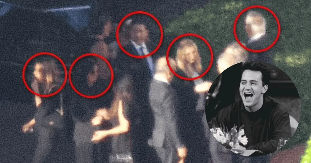 Elenco de Friends acudió al funeral de Matthew Perry en Los Ángeles