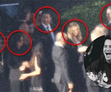 Elenco de Friends acudió al funeral de Matthew Perry en Los Ángeles