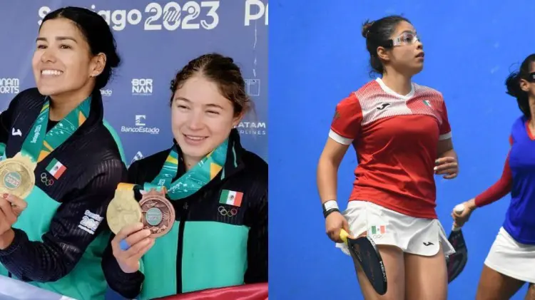 Karina Alanís, Beatriz Briones y Marifer Noriega se hicieron con el oro este sábado. (Fotos: Redes)