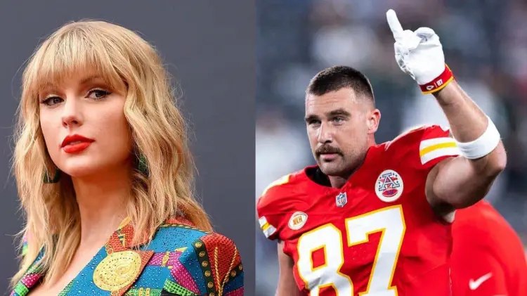 Travis Kelce y Taylor Swift (Foto: Especial / EXPRESO)