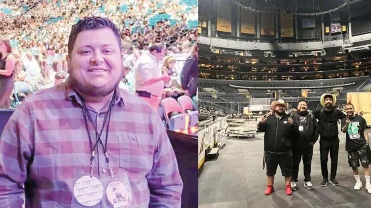 Erik Rivera, mánager del grupo sonorense Nunca Jamás. (Fotos: Facebook)