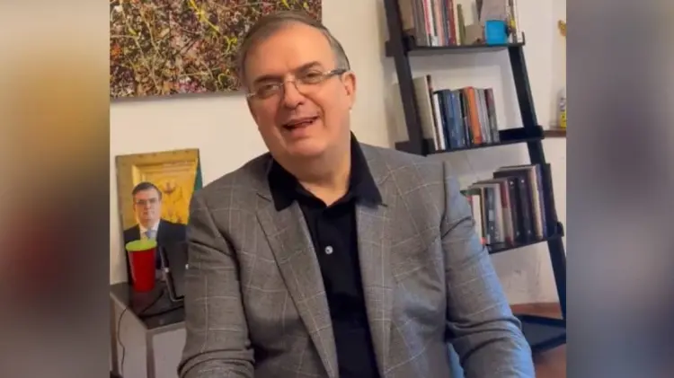 Marcelo Ebrard aseguró gozar de una cabal salud. (Foto: Captura de video)