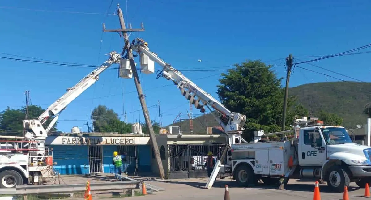¿Adiós a los apagones? CFE da servicio a la red en Sonora