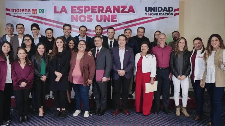 Los resultados de las encuestas de Morena se oficializaron esta madrugada (Foto: Cortesía)