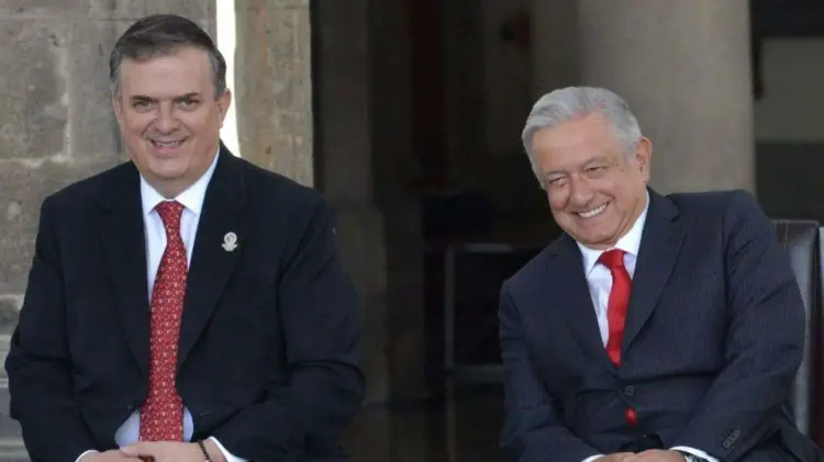 Marcelo Ebrard y AMLO (Foto: Especial / EXPRESO)