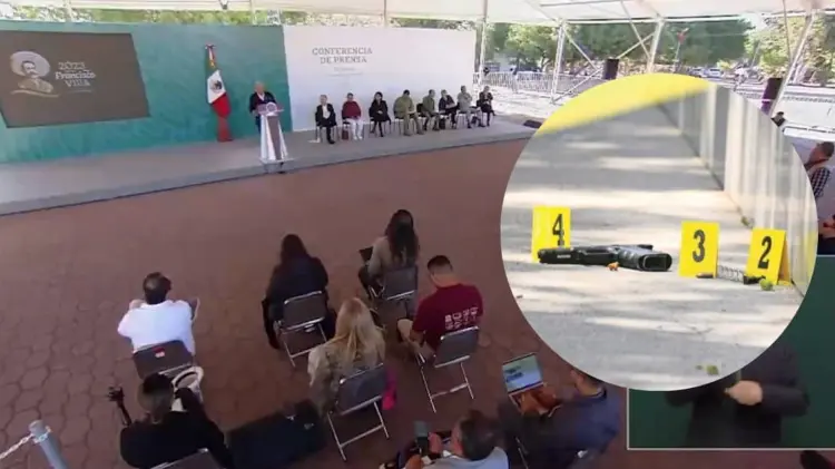 La conferencia matutina del Presidente se llevó a cabo en Cajeme. (Foto: Captura de pantalla)
