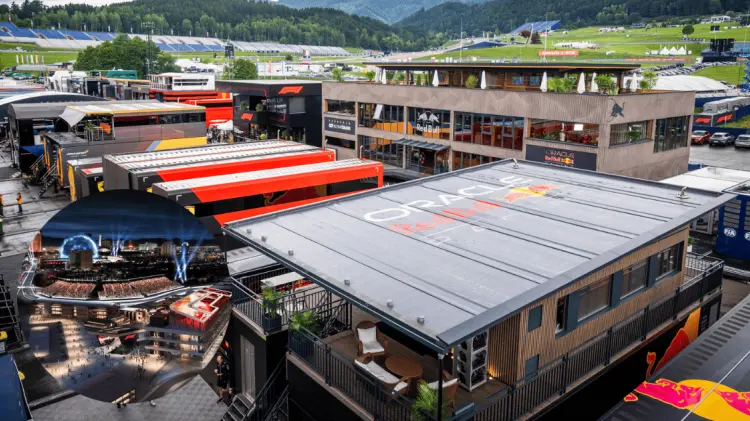 La zona de Paddock está siendo nombrada construcción de boxes. (Foto: Cortesía/Tomadas de redes)