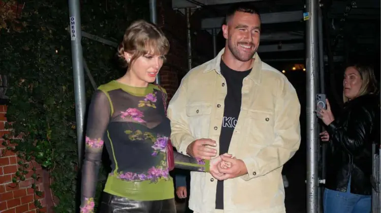 Taylor Swift y Travis Kelce (Foto: Especial / EXPRESO)
