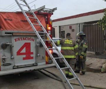 Se reportó incendio en la colonia El Sahuaro