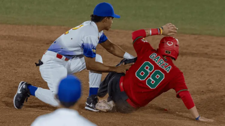 Venezuela puso freno al vuelo mexicano en el Mundial sub-18 de Softbol. (Foto: Conade/Cortesía)