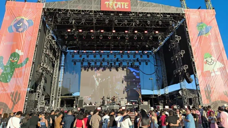 Escenario Tecate (Foto: Especial / EXPRESO)