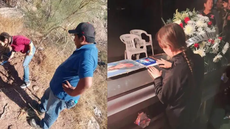 Mariel pudo despedirse de su hermano tras 4 años de búsqueda. (Foto: Especial/EXPRESO)
