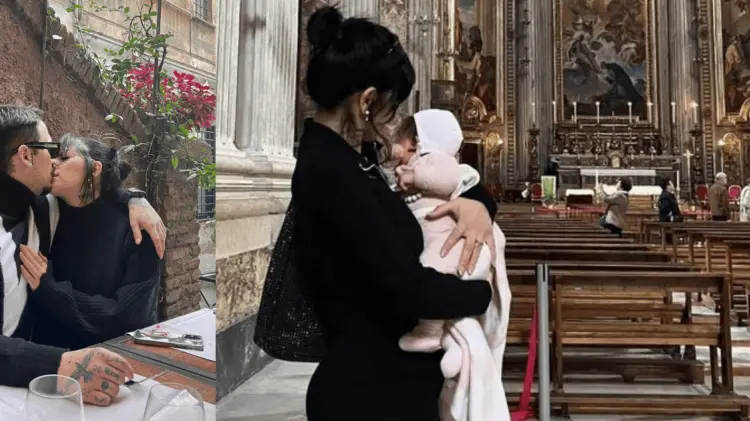 La pareja comparte momentos familiares tras estar en Sevilla por la entrega de los Latin Grammy.