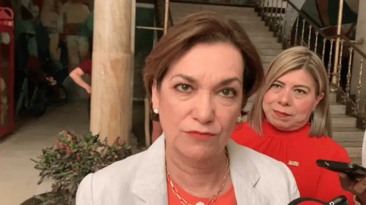 María Dolores del Río Sánchez, titular de la SSP Sonora. (Foto: María José Noyola / EXPRESO)