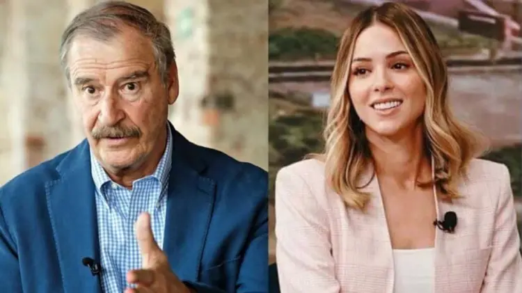 Mariana Rodríguez y Vicente Fox (Foto: Especial / EXPRESO)