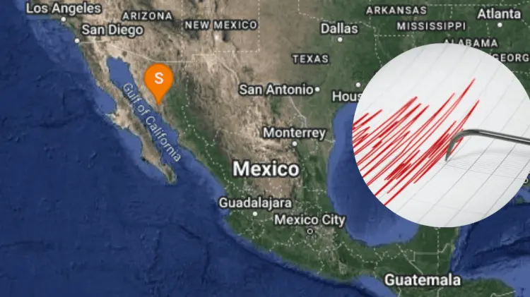 El sismo se sintió en Guaymas y Empalme. (Foto: Especial/EXPRESO)
