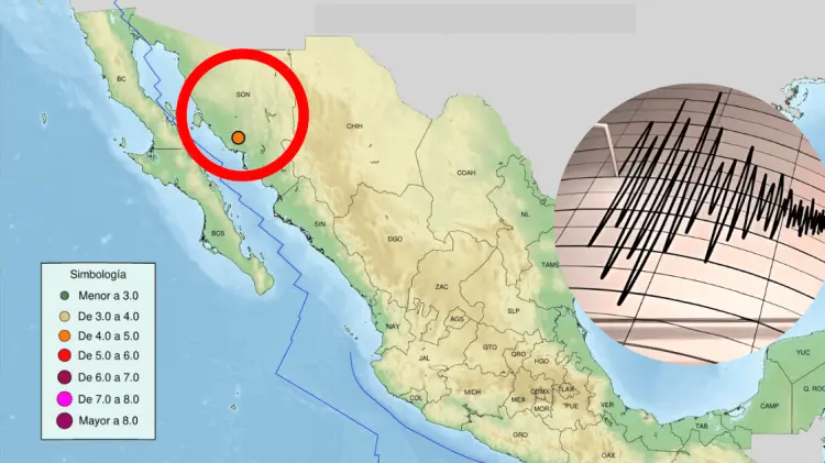 Tras el preliminar de 4.5, el ajuste del Sismológico Nacional indicó sismo de 4.9 grados. (Cortesía)