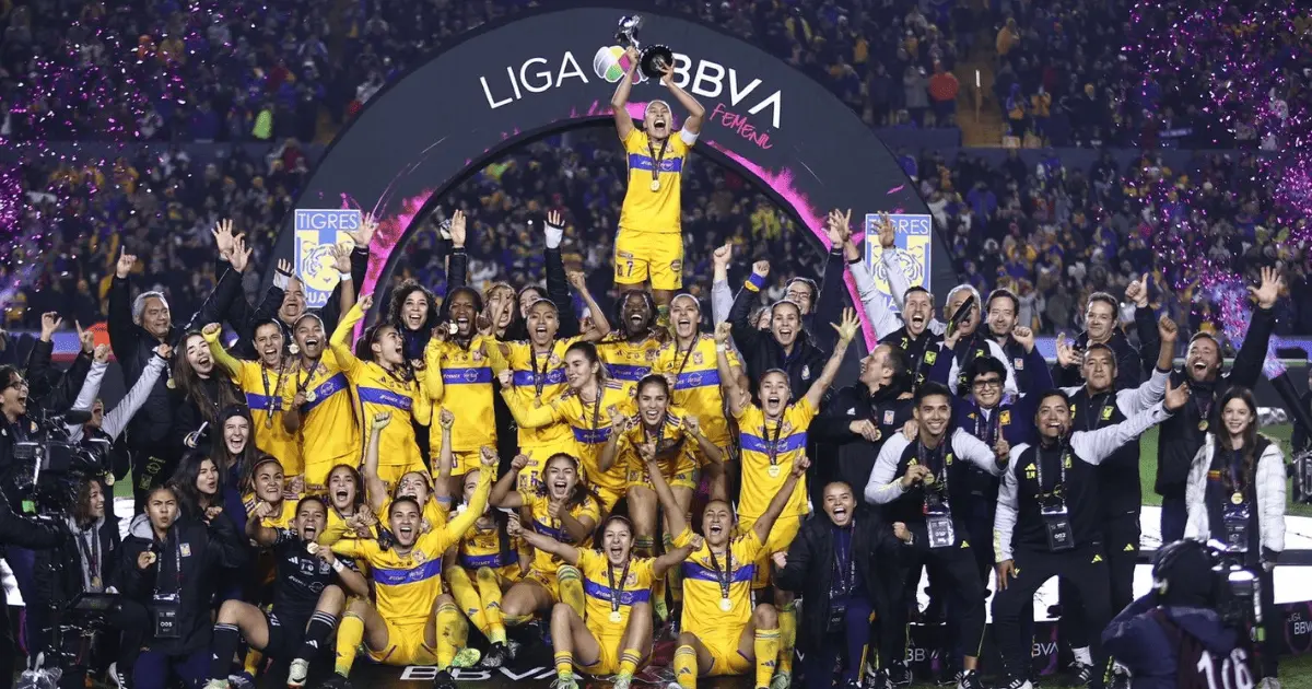 Tigres amplía supremacía con su sexto título de Liga MX Femenil