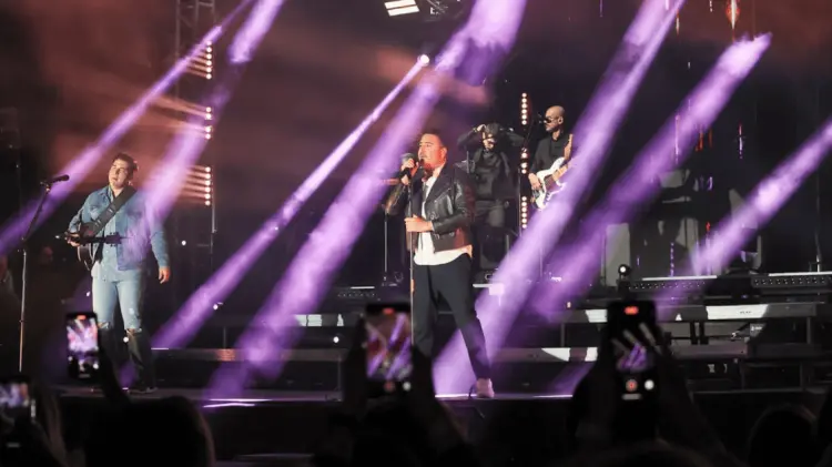 Reik se presentó este miercoles en el Tec de Monterrey en Hermosillo. (Foto: Cristian Ruiz/EXPRESO)