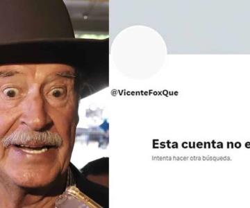 Vicente Fox quiere recuperar su cuenta de X