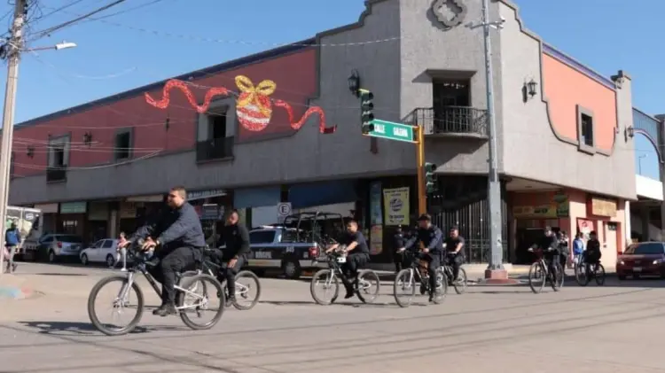 Los elementos harán recorridos de vigilancia en los alrededores de Mercajeme. (Especial/EXPRESO)