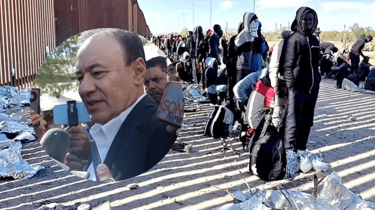 Alfonso Durazo explicó las acciones que se llevarán a cabo en la frontera. (Foto: Especial/EXPRESO)