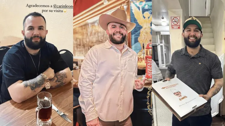 Carín León se ha dejado ver en distintos lugares de su ciudad natal. (Foto: Instagram)
