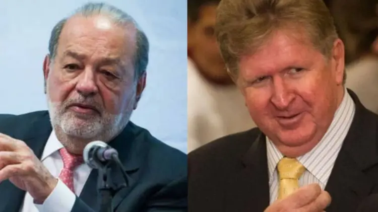Carlos Slim y Germán Larrea, empresarios mexicanos. (Foto: Especial/EXPRESO)