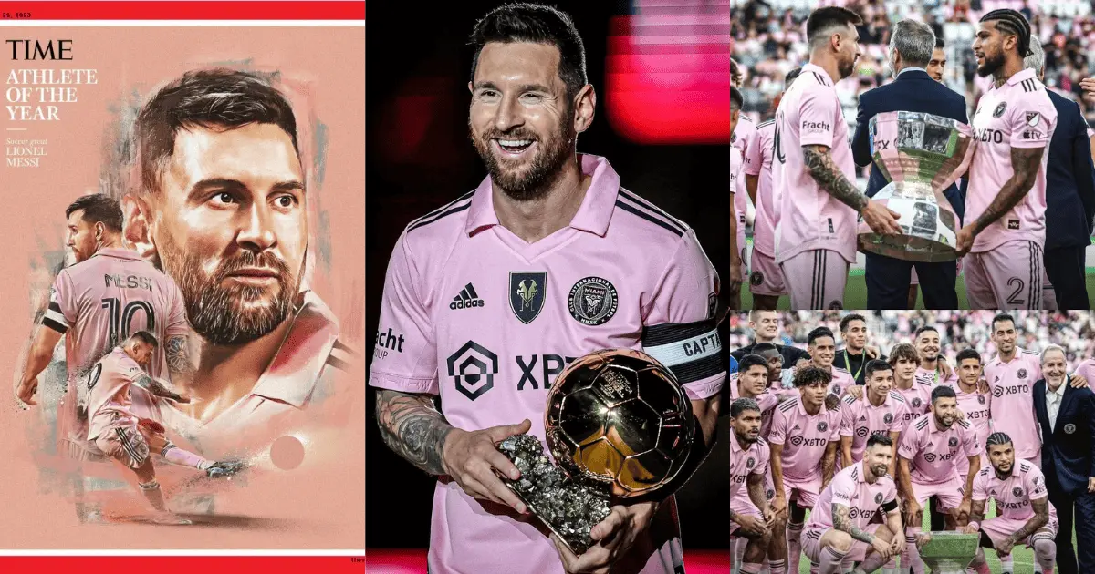 Messi es el Atleta del Año según TIME