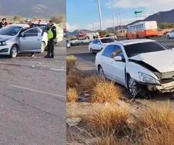 Aparatoso accidente en la colonia Bicentenario por retornar mal