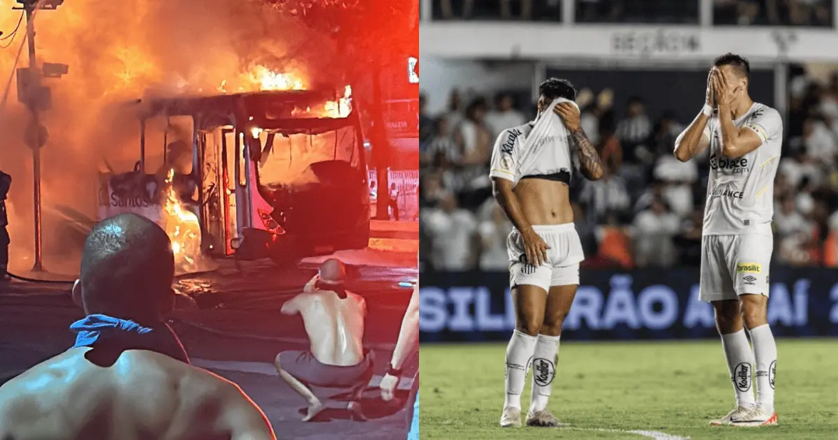 Santos de Brasil descendió por primera vez y se desató la violencia