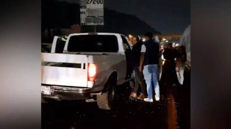 La tragedia ocurrió en el sentido hacia la ciudad de Puebla. (Foto: Captura de video)