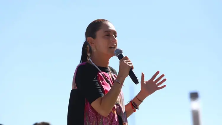 Claudia Sheinbaum Pardo. (Foto: Jorge Flores / EXPRESO)