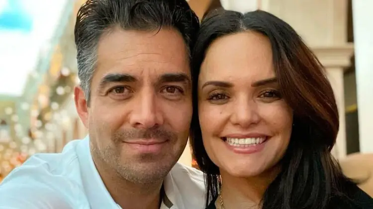 Omar Chaparro junto a su pareja Lucy. (Foto: Especial/EXPRESO)