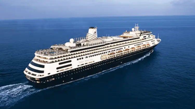 El crucero Volendam de la naviera Holland hará su primer arribo a Guaymas este sábado. (Foto: Redes)