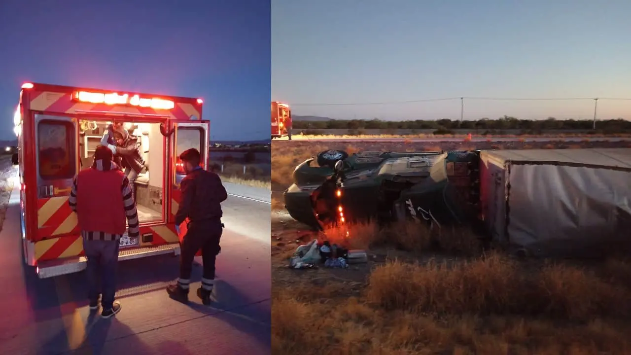 Conductor de un tráiler dormitó ocasionando aparatoso accidente