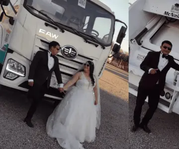 María y Luis Enrique celebran su matrimonio con especial sesión de fotos