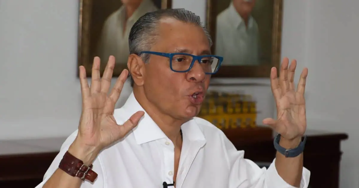 Jorge Glas, exvicepresidente de Ecuador, pedirá asilo político a México
