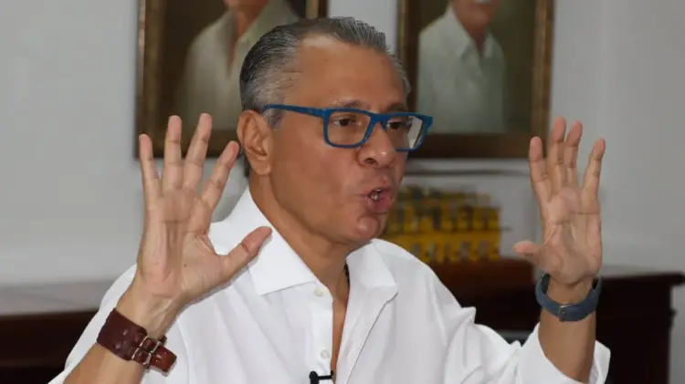 Jorge Glas, exvicepresidente de Ecuador. (Foto: Especial)