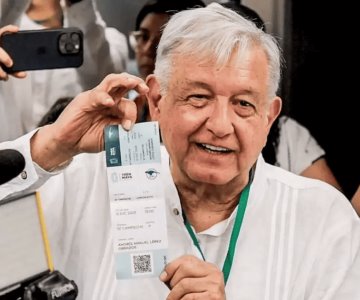 Supuesto boleto que usó AMLO en el Tren Maya se vende en mil 800 pesos