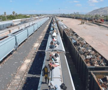 Aumento de migrantes dificulta reabrir el paso ferroviario MEX-EU