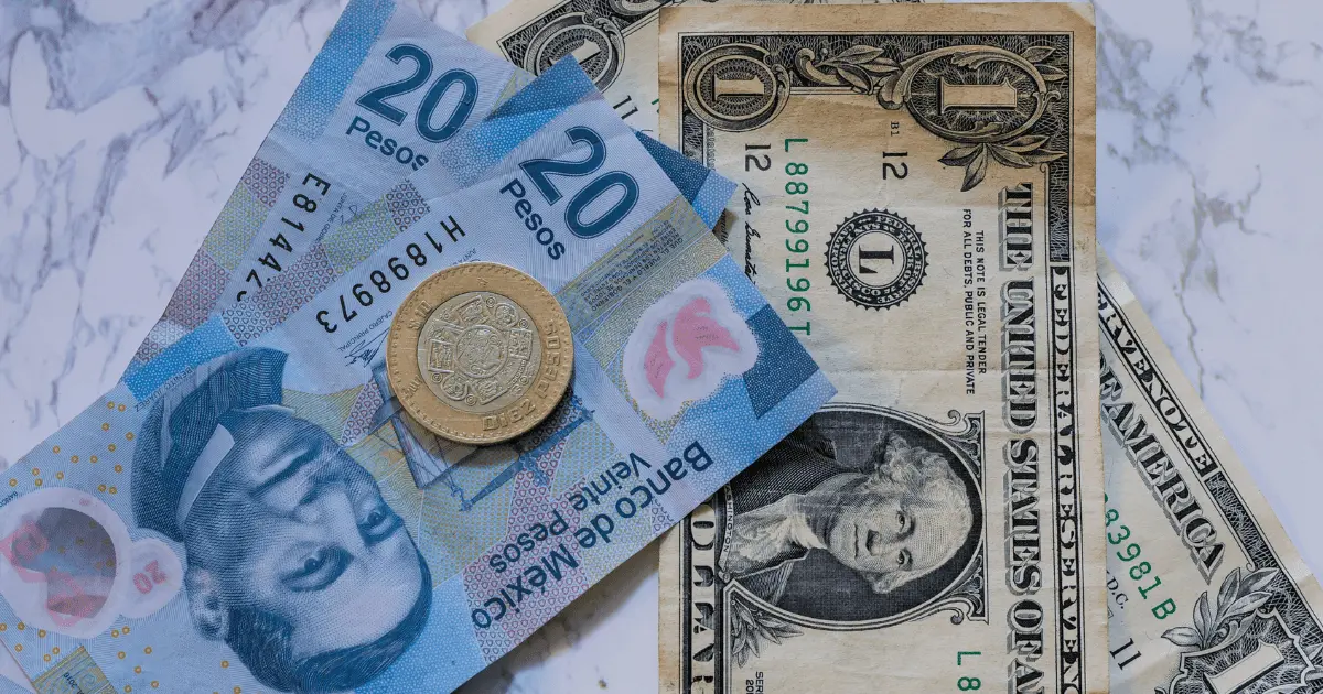 Precio del dólar abre este viernes al alza en 19.60 pesos al mayoreo