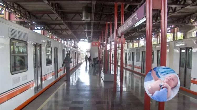 Bebés nacidos en el Metro de CDMX (Foto: Especial / EXPRESO)