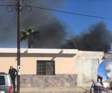 Quema de basura se salió de control en Colonia Olivares