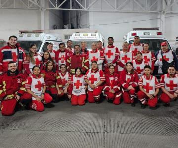 Operativo 36 horas de Cruz Roja terminó con 122 servicios prehospitalarios