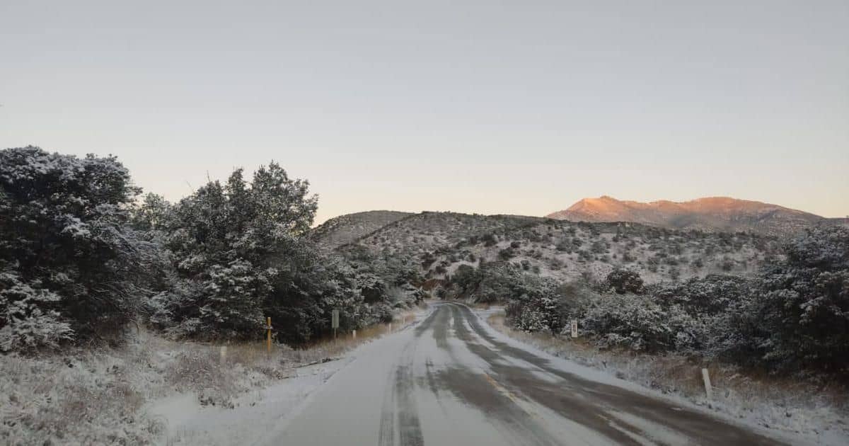 Alertan por caída de nieve, lluvias y temperaturas bajo cero en estos estados